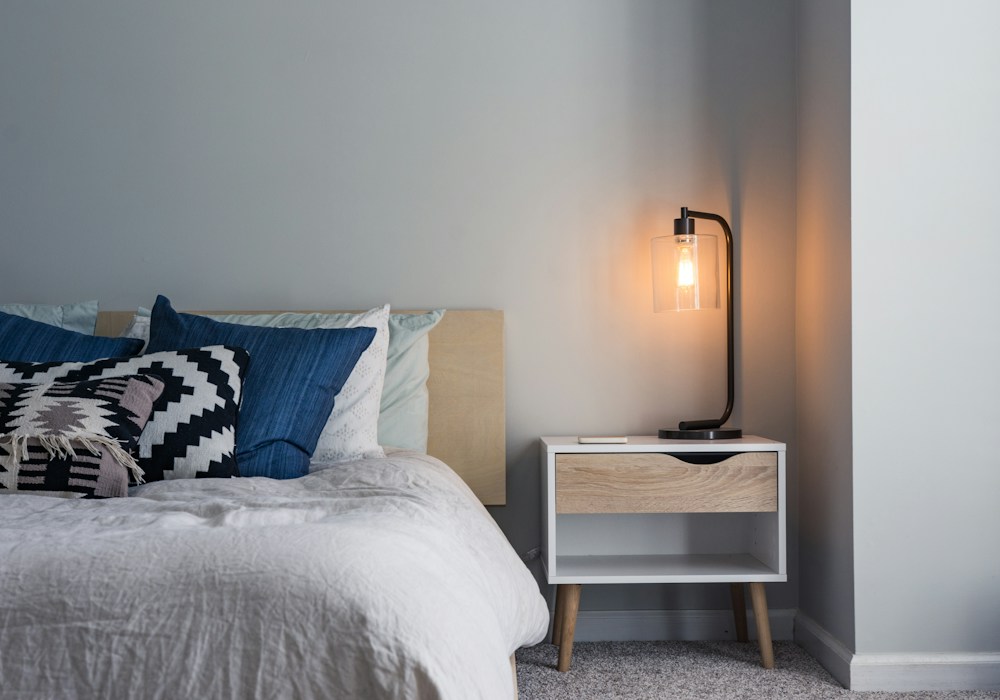 Soft bedroom with calm natural light